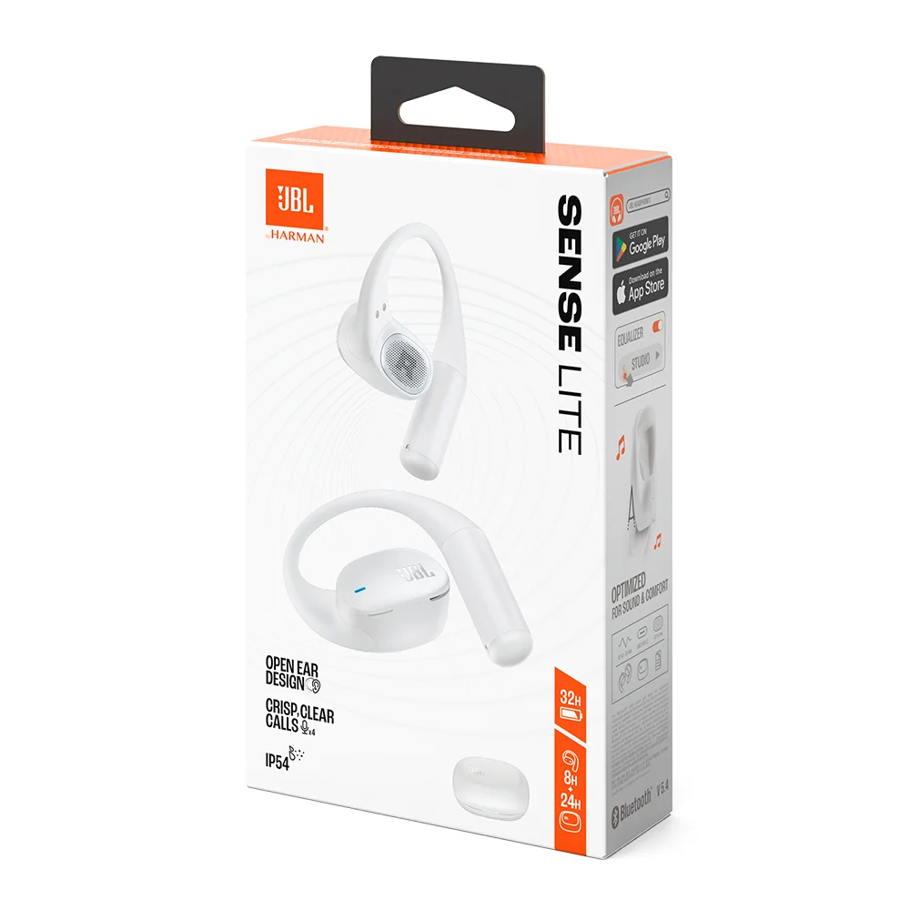 Audífonos Open-Ear True Wireless JBL Sense Lite Tecnología OpenSound Bluetooth Blanco - JBLSENSELITEWHTAM