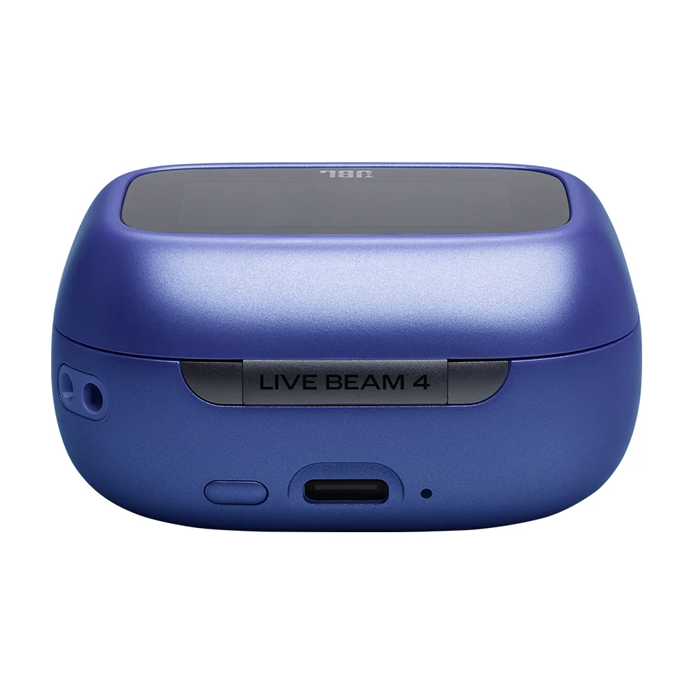 Audífonos In-Ear True Wireless JBL Live Beam 4 Cancelación Ruido Case con Pantalla Azul - JBLLIVEBEAM4BLUAM