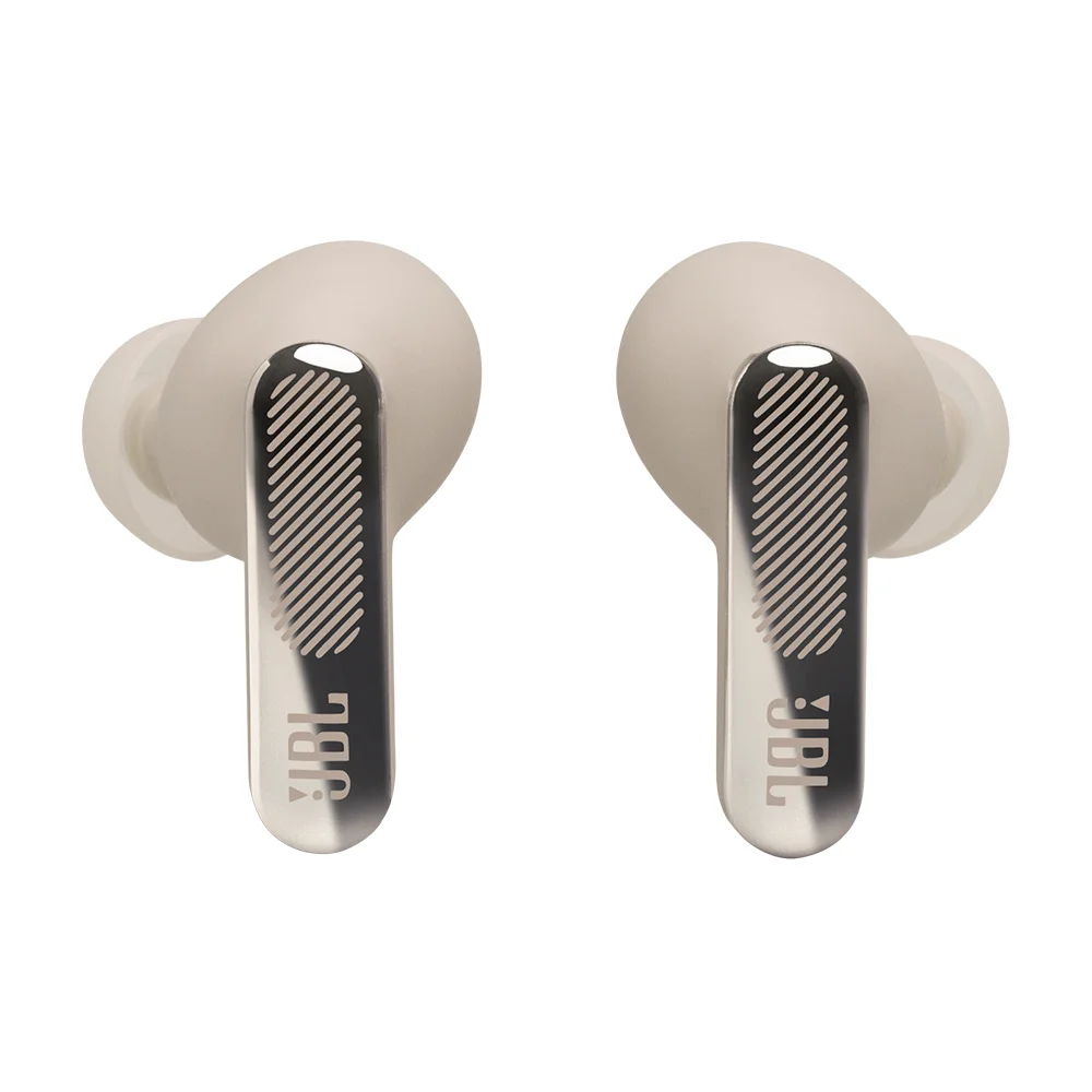 Audífonos In-Ear True Wireless JBL Live Beam 4 Cancelación Ruido Case con Pantalla Champagne - JBLLIVEBEAM4CPGAM