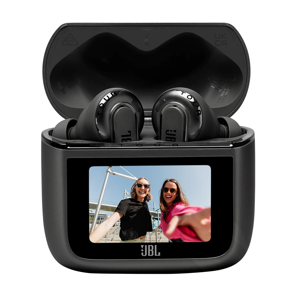 Audífonos In-Ear True Wireless JBL Tour Pro 3 Smart Charging Case Pantalla Táctil ANC Negro - JBLTOURPRO3BLKAM