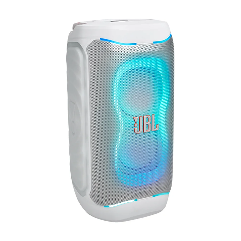 Parlante Portátil Bluetooth JBL PartyBox 130 Luces Rítmicas Batería hasta 15h IPX4 Blanco - JBLPB130WHTAM