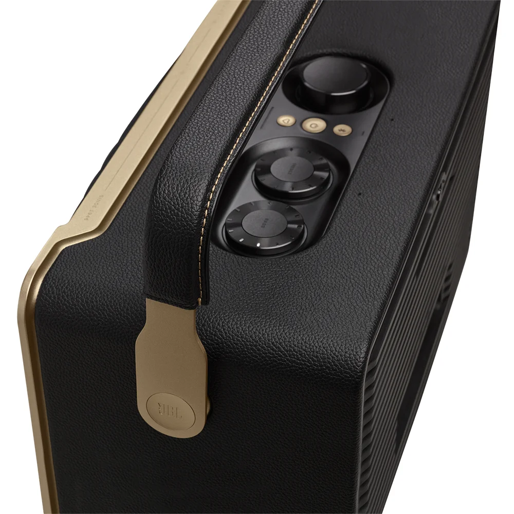 Parlante Inteligente Portátil JBL Authentics 300 Wi-Fi Bluetooth Asistente de Voz Negro - JBLAUTH300BLKAM