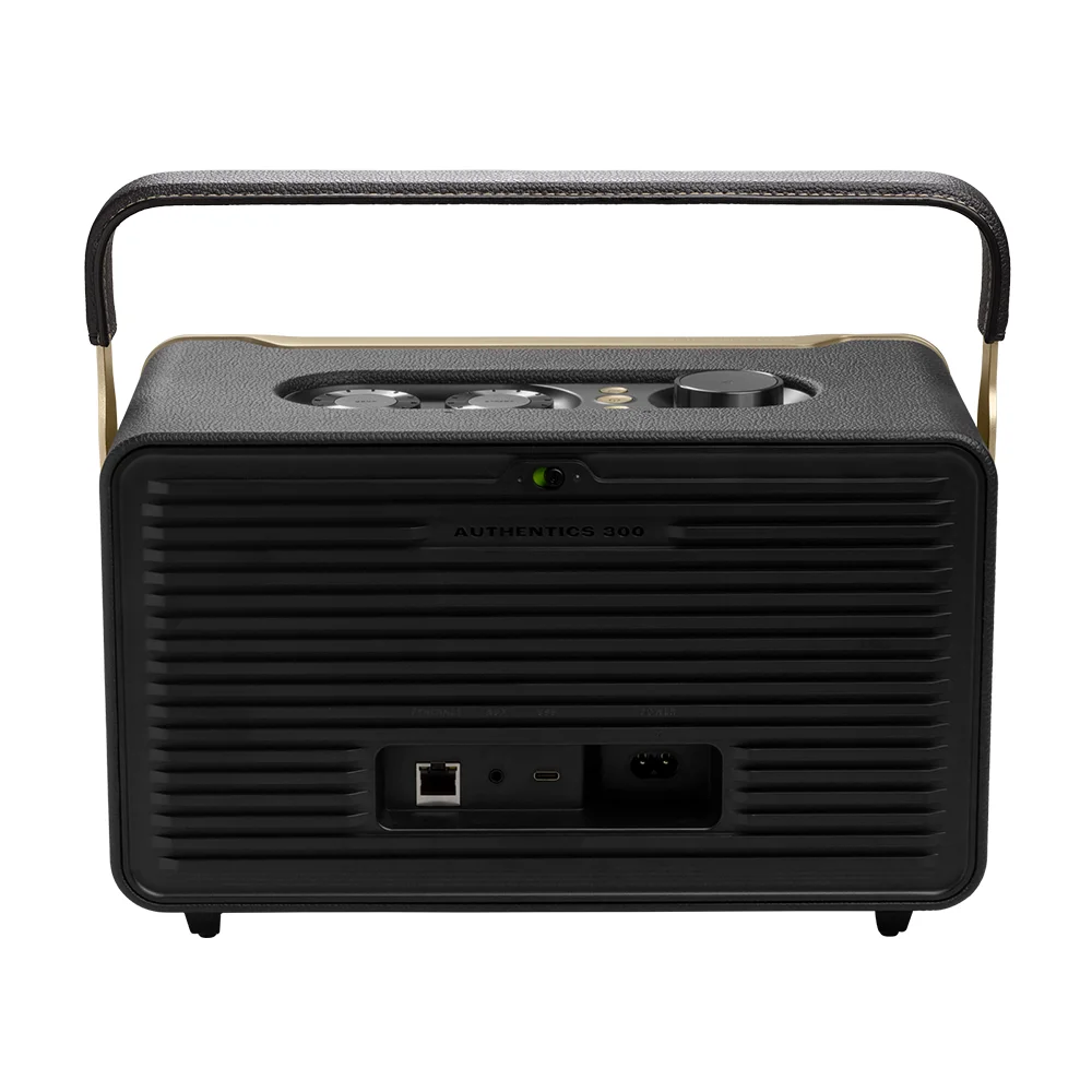 Parlante Inteligente Portátil JBL Authentics 300 Wi-Fi Bluetooth Asistente de Voz Negro - JBLAUTH300BLKAM