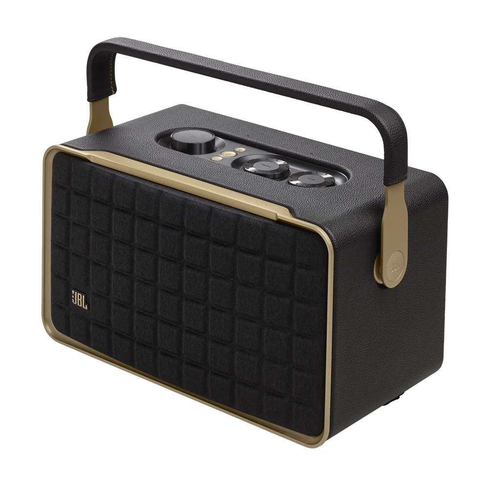 Parlante Inteligente Portátil JBL Authentics 300 Wi-Fi Bluetooth Asistente de Voz Negro - JBLAUTH300BLKAM