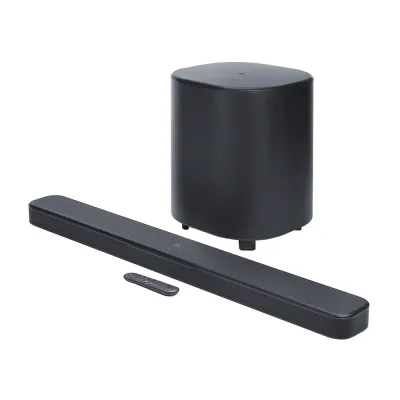 Barra de Sonido 5.1 Canales JBL Bar 500 MK2 Subwoofer Inalámbrico Dolby Atmos MultiBeam Negro - JBLBAR500M2BLKAM