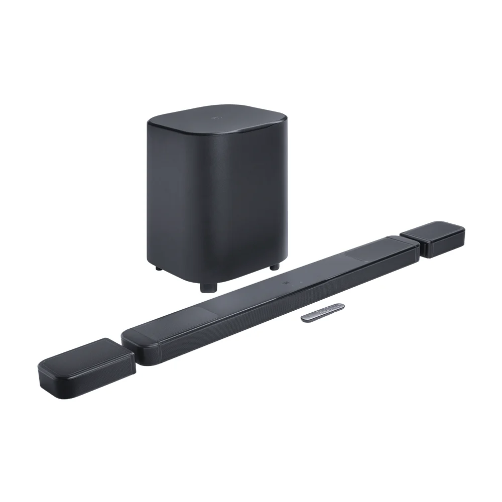 Barra de Sonido 11.1.4 Canales JBL Bar 1300X MK2 Parlantes Desmontables Dolby Atmos Negro - JBLBAR1300XM2BLKAM