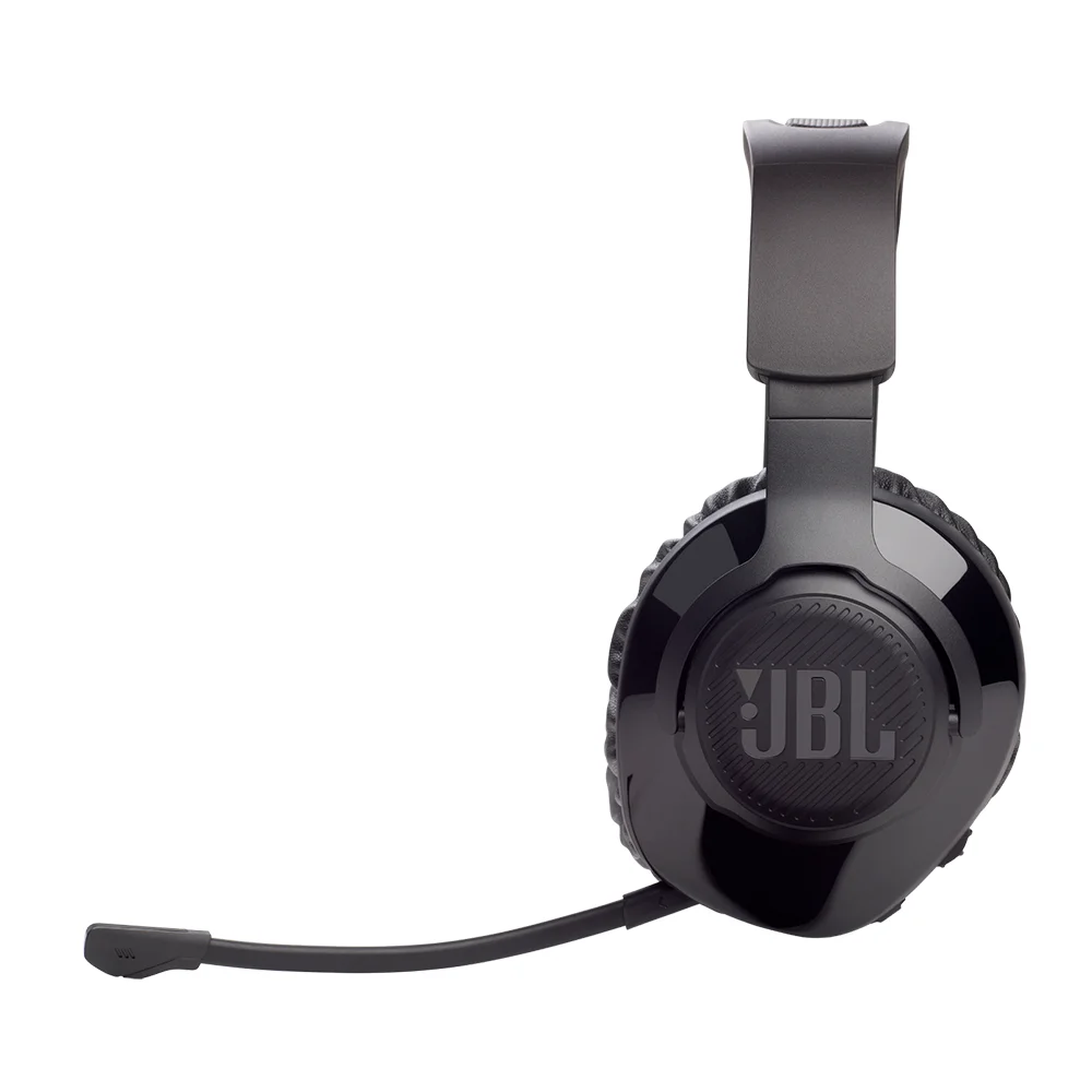 Audífonos Gamer Inalámbricos JBL Quantum 350 Wireless Receptor USB 2.4GHz Micrófono Negro - JBLQ350WLBLKAM