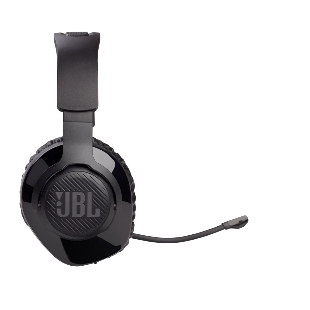 Audífonos Gamer Inalámbricos JBL Quantum 350 Wireless Receptor USB 2.4GHz Micrófono Negro - JBLQ350WLBLKAM