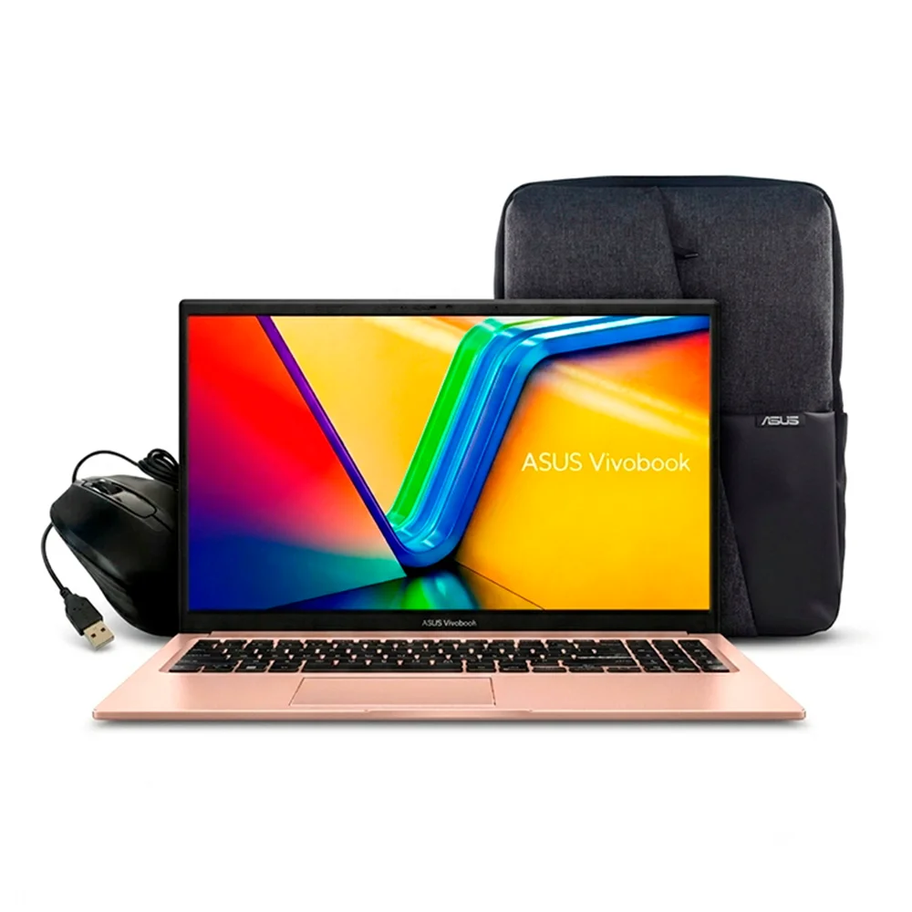 Laptop ASUS Vivobook Go 15 15.6" FHD | Ryzen 5 7520U, 8GB LPDDR5, 512GB SSD, FreeDOS - 90NB0ZR5-M07S40