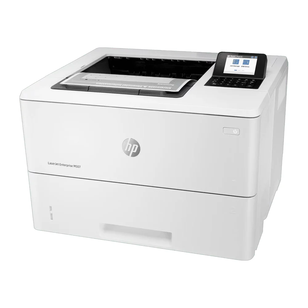 Impresora HP LaserJet Enterprise M507dn (1PV87A) | Láser Monocromática A4 | 45 ppm | Ethernet, USB