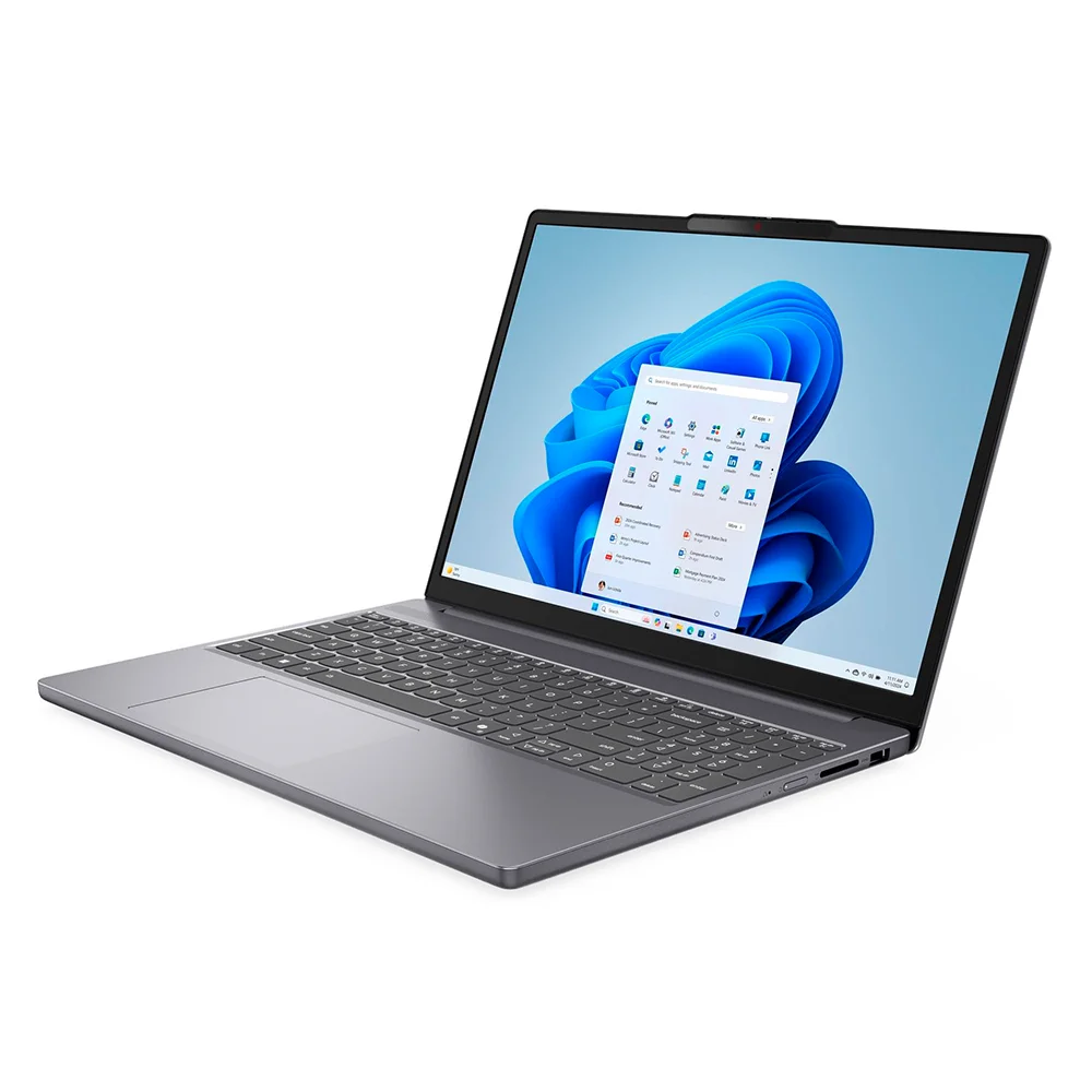 Laptop Lenovo IdeaPad Slim 3 15.3" WUXGA | Core i7-13620H, 16GB DDR5, 512GB SSD, FreeDOS - Gris Luna - 83K101EVL)