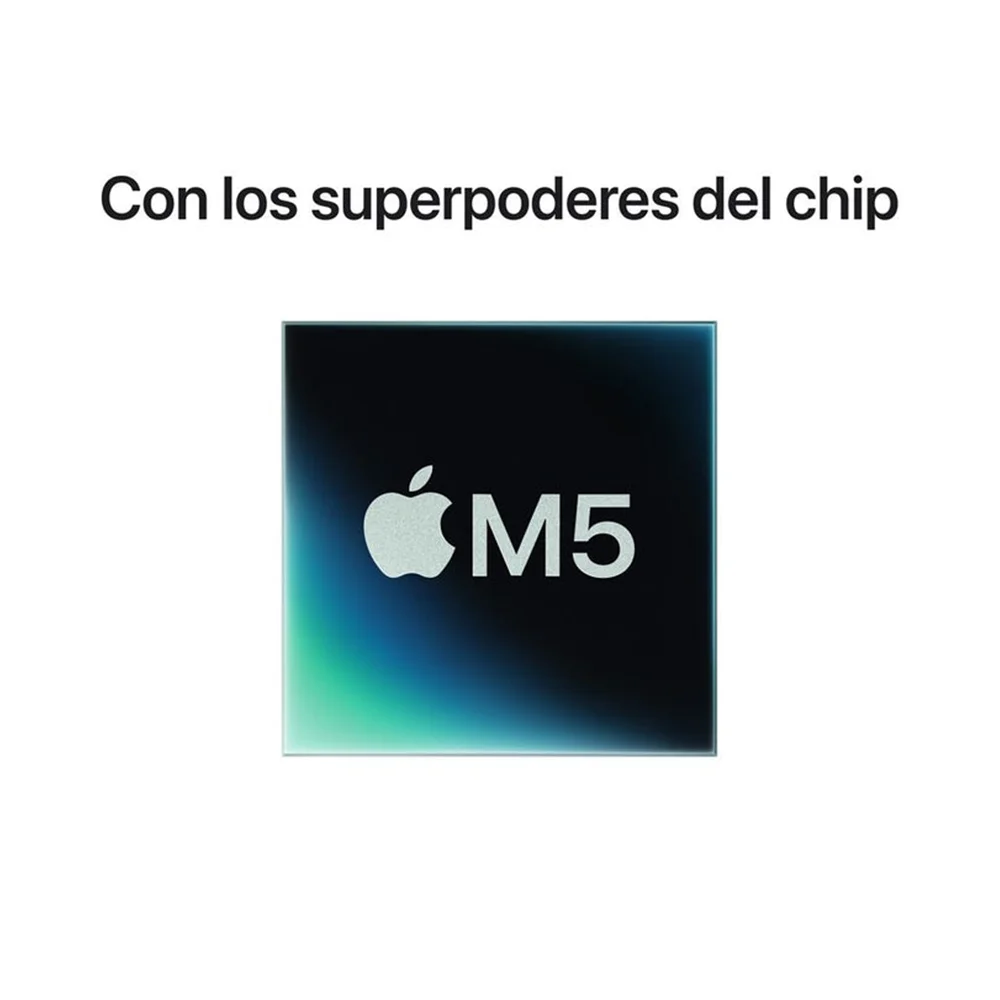 Laptop Apple MacBook Pro 14.2" Liquid Retina XDR (Chip M5 CPU 10c, GPU 10c, 16GB, 1TB SSD, macOS) - Plata (MDE54E/A)