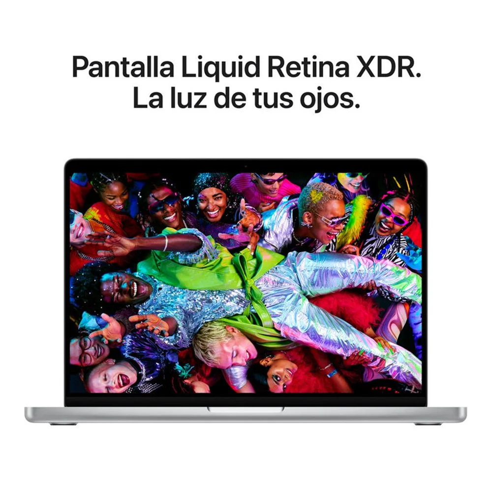 Laptop Apple MacBook Pro 14.2" Liquid Retina XDR (Chip M5 CPU 10c, GPU 10c, 16GB, 1TB SSD, macOS) - Plata (MDE54E/A)