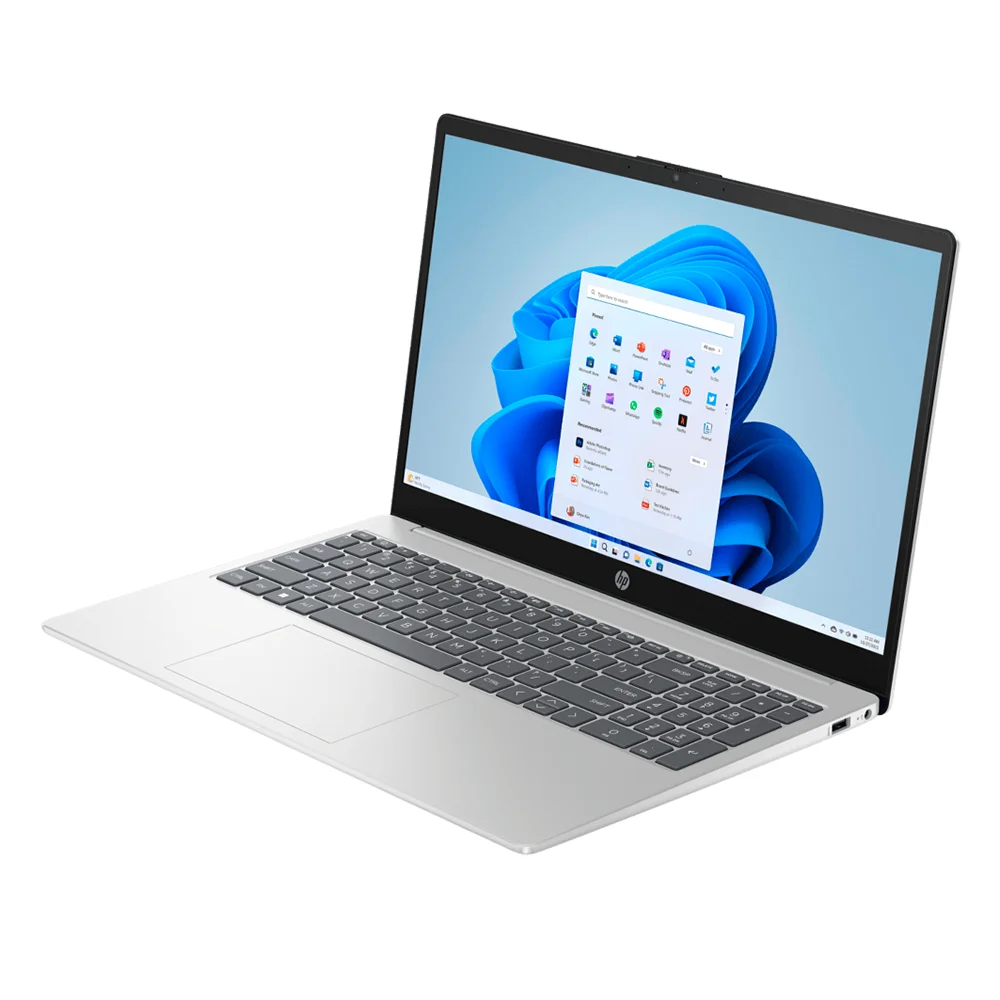 Laptop HP 15-fc0353la 15.6" FHD | AMD Ryzen 5 7530U, 8GB DDR4, 512GB SSD PCIe, Win 11 Home - D6ZM8LA