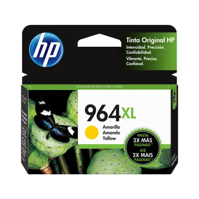 Cartucho de Tinta HP 964XL Amarillo 24.5ml | Para OfficeJet Pro 9010 - 3JA56AL