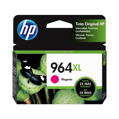 Cartucho de Tinta HP 964XL Magenta 24.5ml | Para OfficeJet Pro 9010 - 3JA55AL