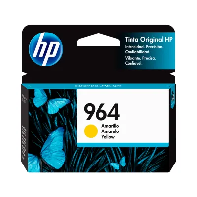 Cartucho de Tinta HP 964 Amarillo 10.8ml | Para OfficeJet Pro 9010, 9020 - 3JA52AL