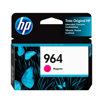 Cartucho de Tinta HP 964 Magenta 10.8ml | Para OfficeJet Pro 9010, 9020 - 3JA51AL