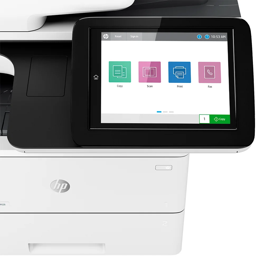 Impresora HP LaserJet Enterprise MFP M528dn (1PV64A) | Láser Monocromática Multifunción | 43 ppm | Ethernet, USB