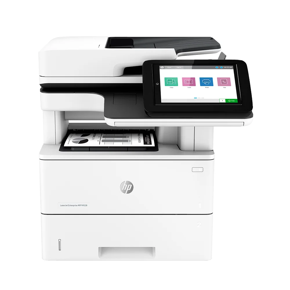 Impresora HP LaserJet Enterprise MFP M528dn (1PV64A) | Láser Monocromática Multifunción | 43 ppm | Ethernet, USB