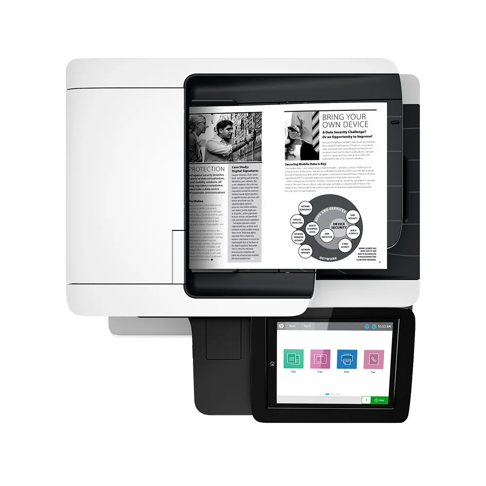 Impresora HP LaserJet Enterprise MFP M528dn (1PV64A) | Láser Monocromática Multifunción | 43 ppm | Ethernet, USB