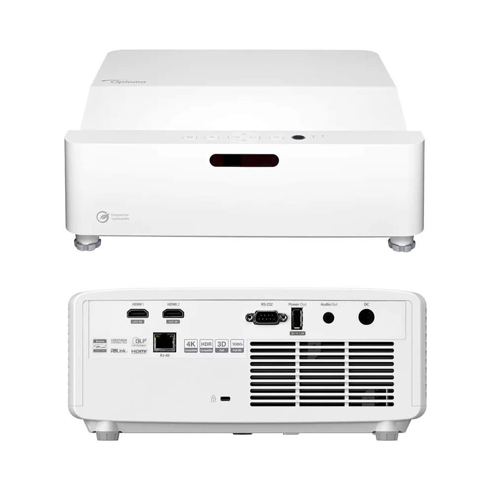 Proyector Láser Optoma ZH430UST — 4.000 Lúmenes Full HD 1920×1080 | Ultra Tiro Corto