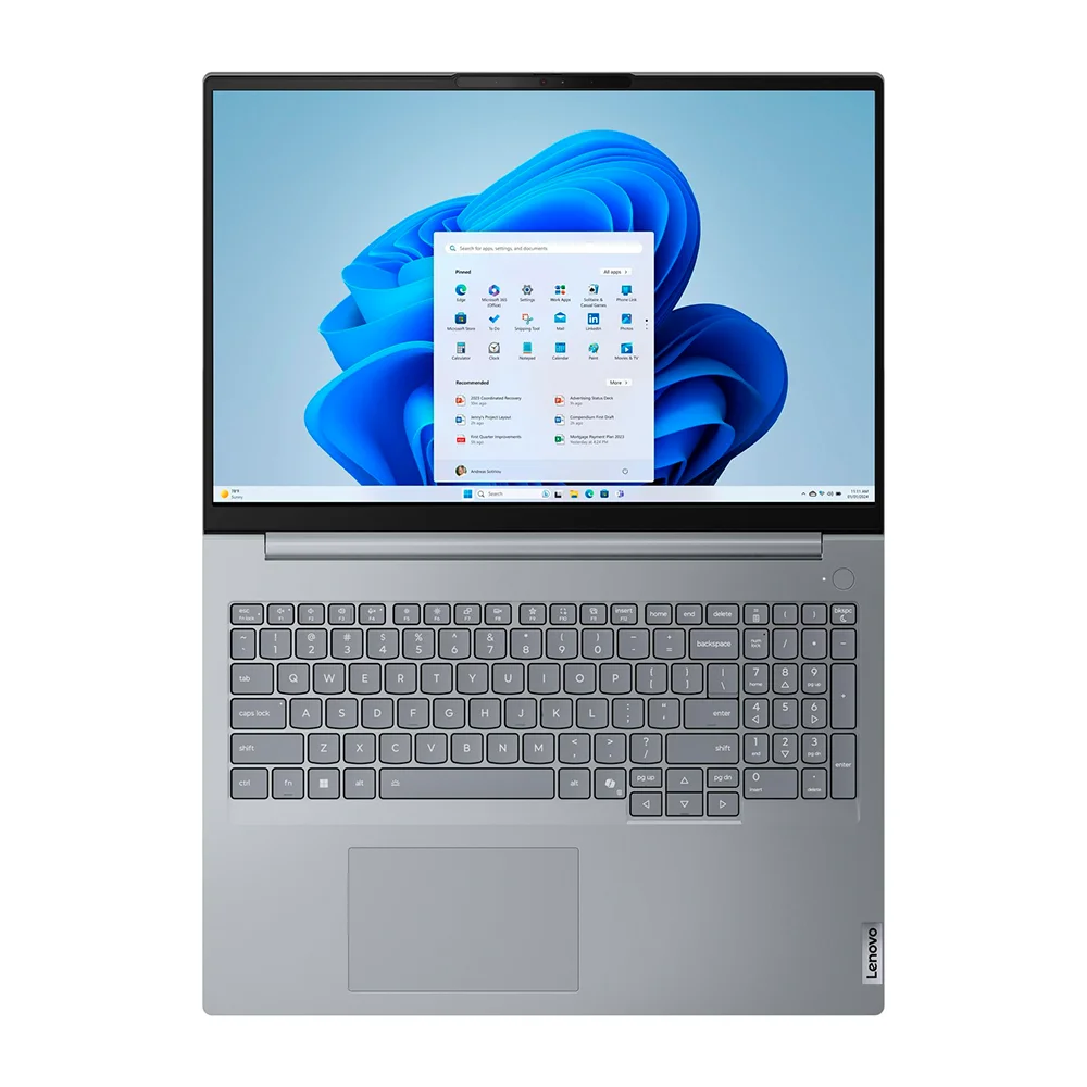 Laptop Lenovo ThinkBook 16 Gen 8 16" WUXGA | Intel Core Ultra 9 185H, 16GB DDR5, 1TB SSD, FreeDOS - 21SK00PHLD