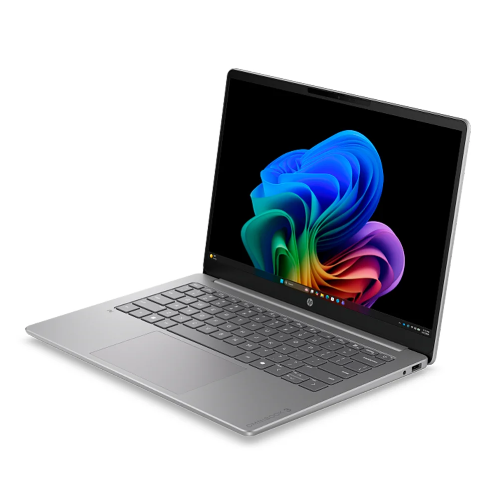 Laptop HP OmniBook 3 14-hz0051la 14" WUXGA | Snapdragon X 8C, 16GB, 512GB SSD, Win 11 Home - D8DA8LA