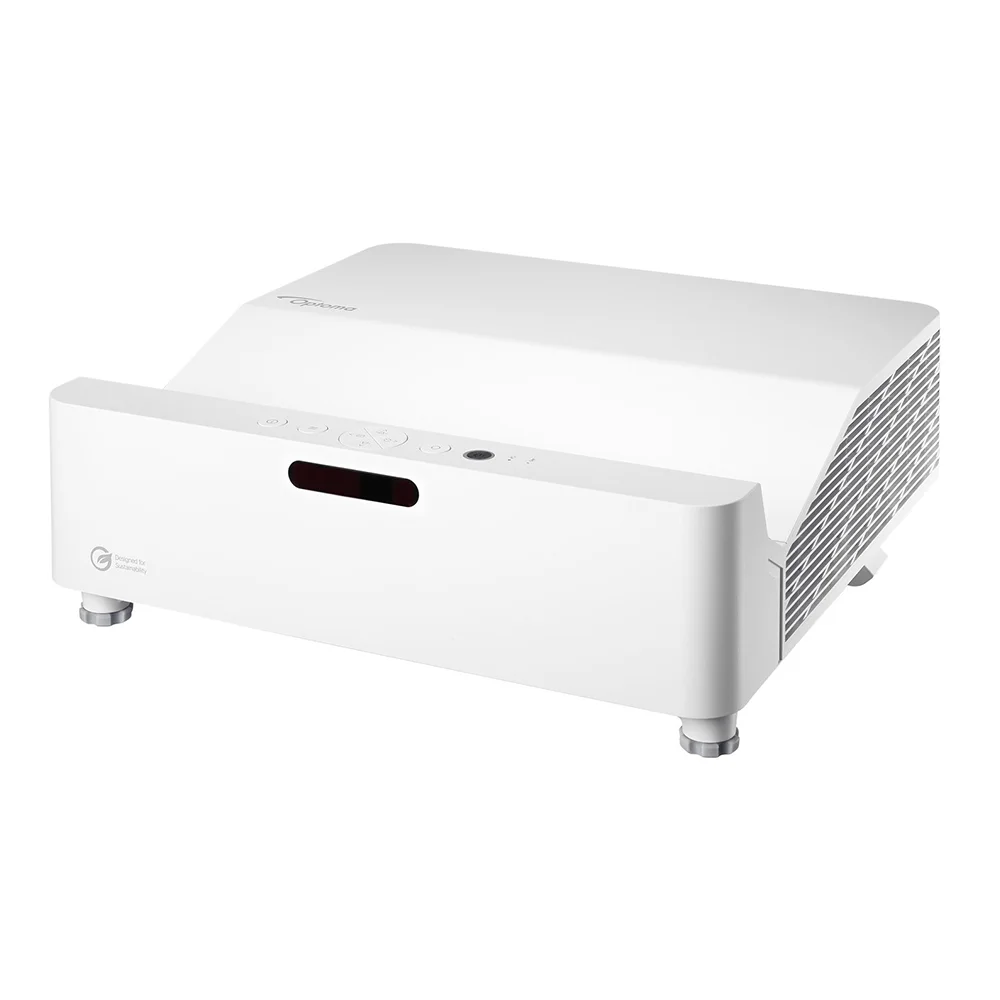 Proyector Láser Optoma ZW410UST — 4.000 Lúmenes WXGA 1280×800 | Ultra Tiro Corto