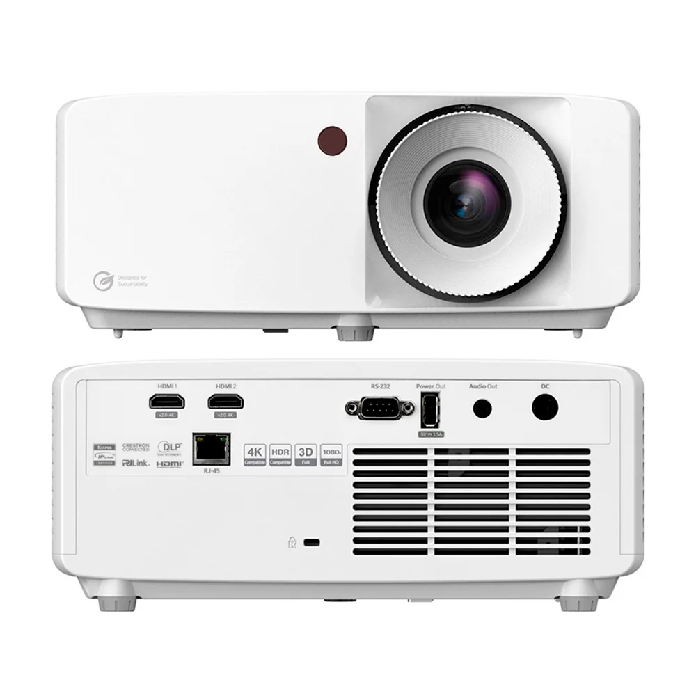 Proyector Láser Optoma ZW520 — 5.200 Lúmenes WXGA 1280×800
