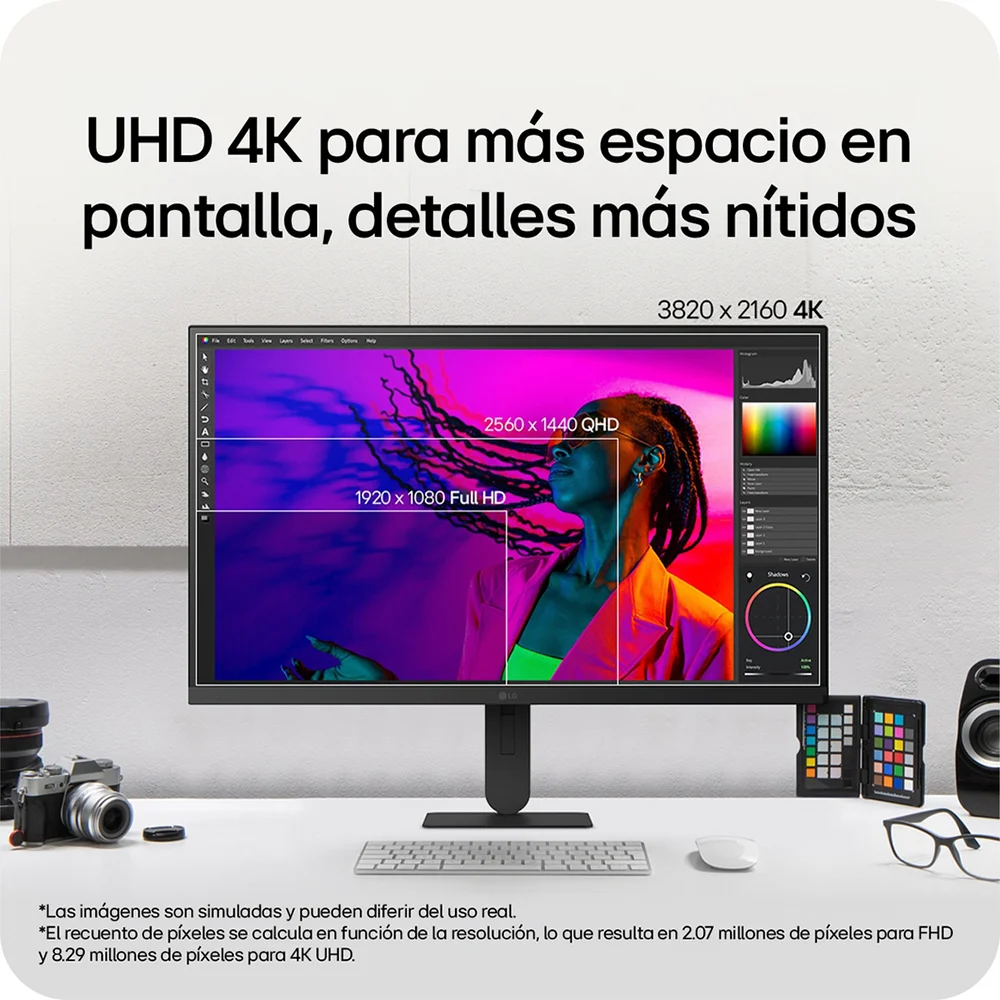 Monitor LG UltraFine 27U711B 27.0" 4K UHD IPS 60Hz 5ms | 90% DCI-P3, HDR10, 300 nits, HDMI, DP - 27U711B