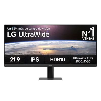 Monitor UltraWide LG 29U511A 29.0" WFHD IPS 100Hz 5ms | Formato 21:9, HDR10, Altavoces MaxxAudio - 29U511A