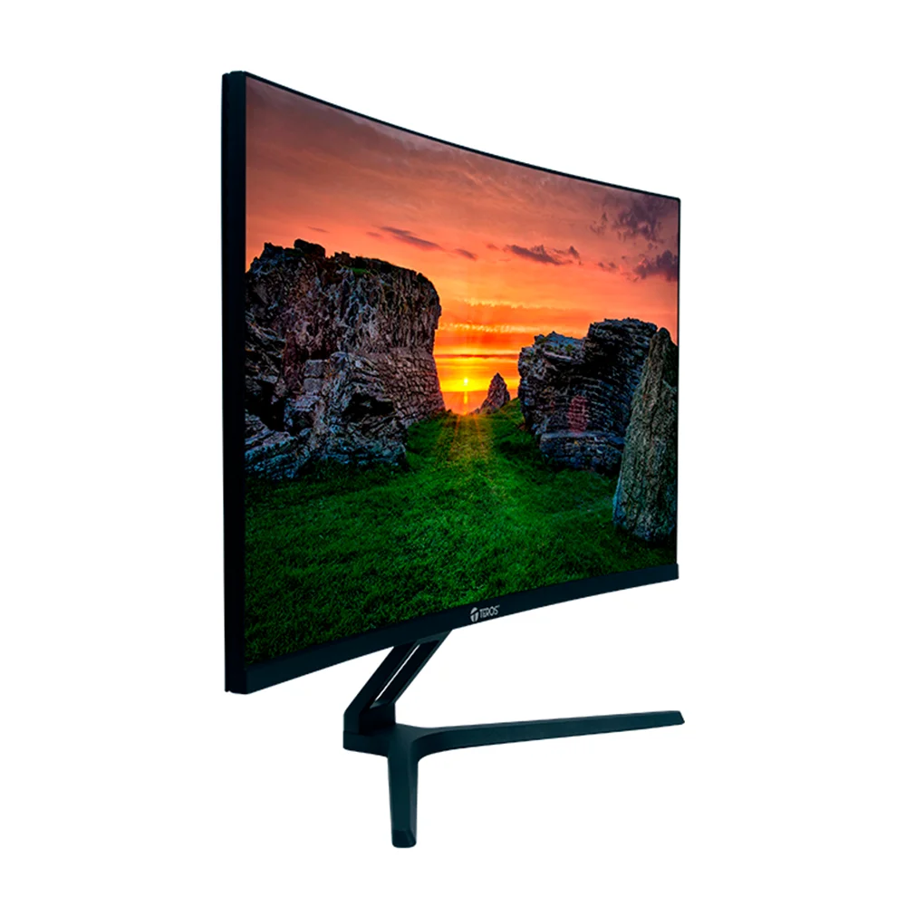 Monitor Curvo Teros TE-2734S 27.0" FHD VA 144Hz 1ms | Curvatura 1800R, FreeSync, Altavoces, HDMI, DP - TE2734S