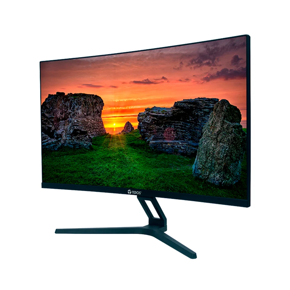 Monitor Curvo Teros TE-2734S 27.0" FHD VA 144Hz 1ms | Curvatura 1800R, FreeSync, Altavoces, HDMI, DP - TE2734S