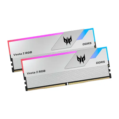 Kit Memoria RAM Predator Vesta II RGB | 32GB (2x16GB) DDR5-6000MHz | CL32 | 1.35V | DIMM 288-Pin | XMP 3.0 / AMD EXPO | RGB
