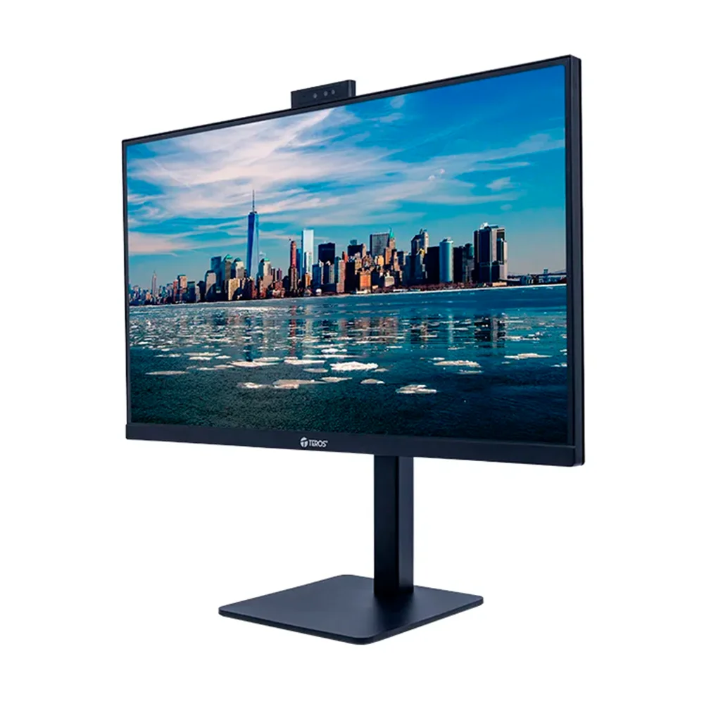 Monitor de Conferencia Teros TE-2720CS 27.0" QHD IPS 144Hz | Cámara 5MP, USB-C, RJ-45, Base Ergonómica - TE2720CS