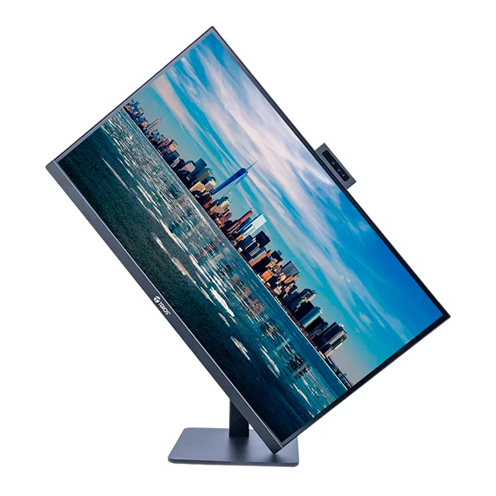Monitor de Conferencia Teros TE-2720CS 27.0" QHD IPS 144Hz | Cámara 5MP, USB-C, RJ-45, Base Ergonómica - TE2720CS