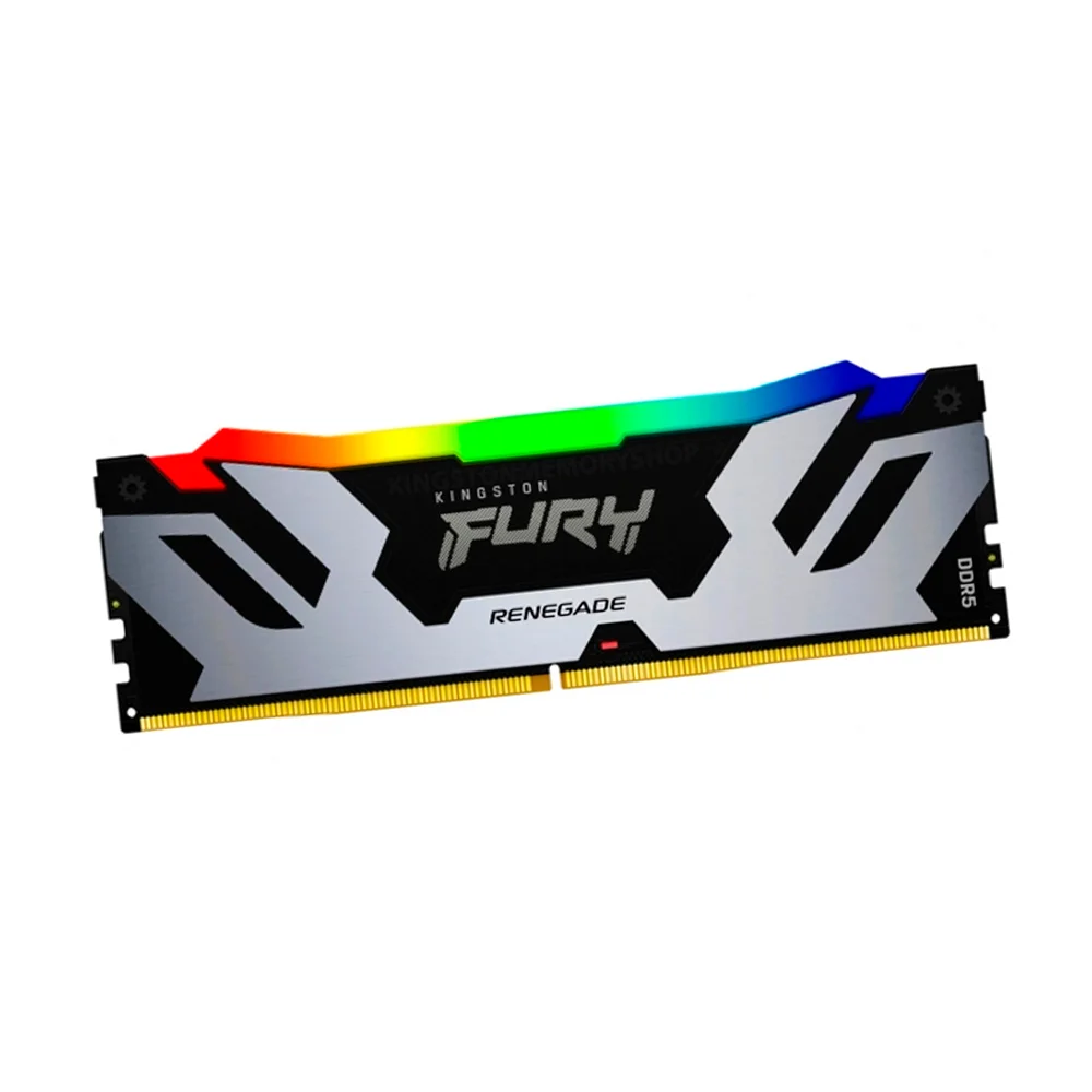 Memoria RAM Kingston Fury Renegade RGB | 16GB DDR5-6400MHz | CL32 | 1.4V | DIMM 288-Pin | RGB