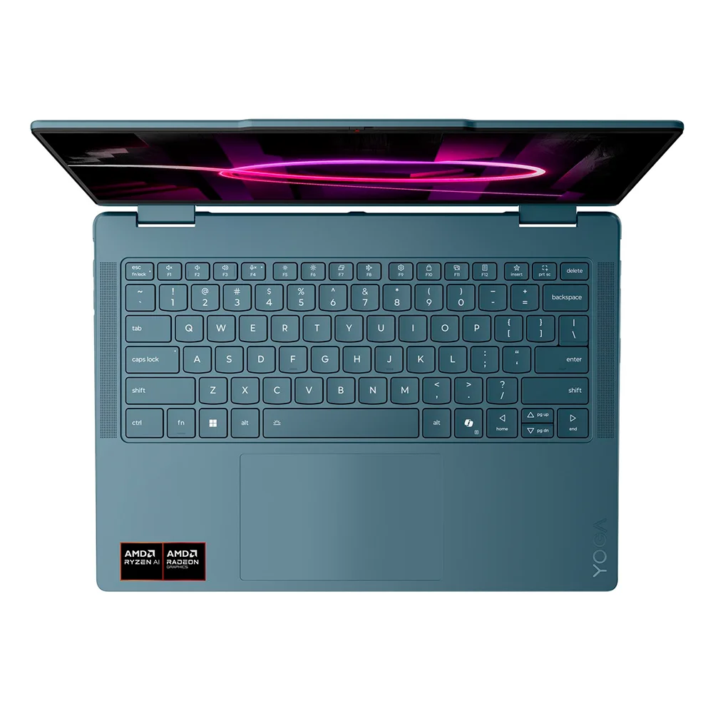 Laptop Lenovo Yoga 7 2-in-1 14" OLED Touch | AMD Ryzen AI 7 445, 32GB LPDDR5X, 512GB SSD, Win 11 - 83TD007VLM