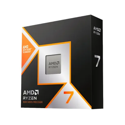 Procesador Gamer AMD Ryzen 7 9850X3D | Socket AM5, 8C/16T hasta 5.6GHz, 3D V-Cache 104MB, 120W - 100-100001973WOF