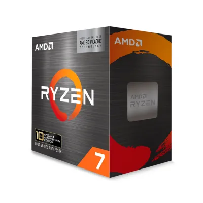 Procesador Gamer AMD Ryzen 7 5800X3D | Socket AM4, 8C/16T hasta 4.5GHz, 3D V-Cache 100MB, 105W - 100-100000651POF