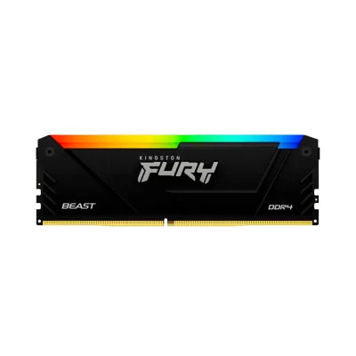 Memoria RAM Kingston Fury Beast RGB | 32GB DDR4-3200MHz | CL16 | 1.35V | DIMM 288-Pin | RGB