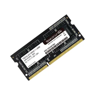 Memoria RAM TeamGroup Elite | 4GB DDR3-1600MHz | CL11 | 1.35V | SODIMM 204-Pin