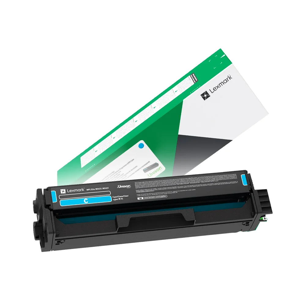 Tóner Original Lexmark 20N4XC0 Cian Extra Alto Rendimiento — 6,700 pág.