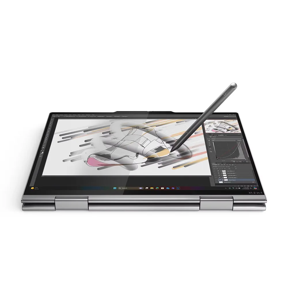 Laptop Lenovo ThinkPad X1 2-in-1 Gen 10 Aura Edition (21NV000QLM) | Core Ultra 7 258V | 32GB LPDDR5x | 1TB SSD | Gráficos Intel Arc | 14″ WUXGA Touch