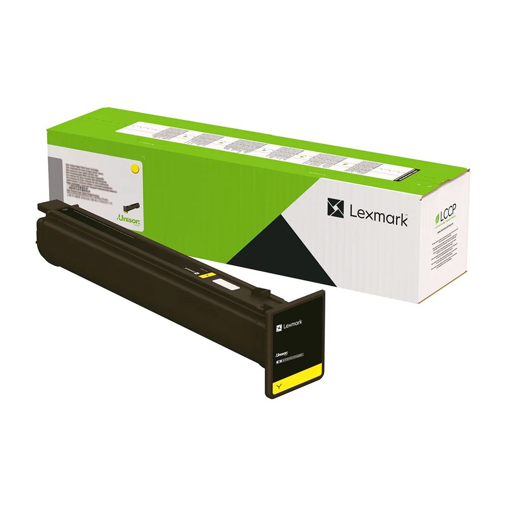 Tóner Original Lexmark 77L40Y0 Amarillo Rendimiento Estándar — 12,000 pág.