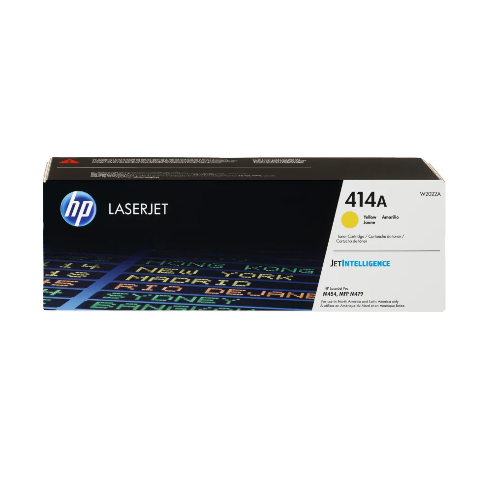Tóner HP 414A Amarillo Original W2022A para HP LaserJet