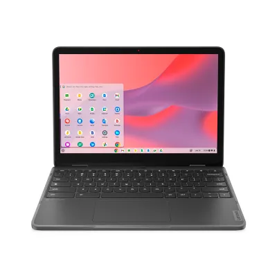 Laptop Lenovo 500e Yoga Chromebook Gen 4 (82W5S16100) | Intel N100 | 8GB LPDDR5 | 64GB eMMC | Gráficos Intel UHD | 12.2″ WUXGA Touch | ChromeOS