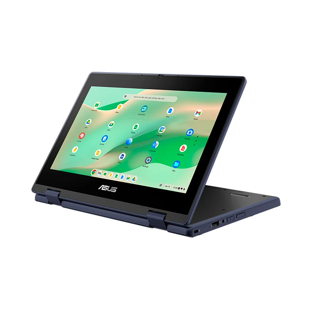 Laptop ASUS Chromebook CZ11 Flip (90NX07V1-M003S0) | MediaTek Kompanio 520 | 8GB LPDDR4X | 64GB eMMC | Gráficos ARM Mali-G52 | 11.6″ HD Táctil | ChromeOS