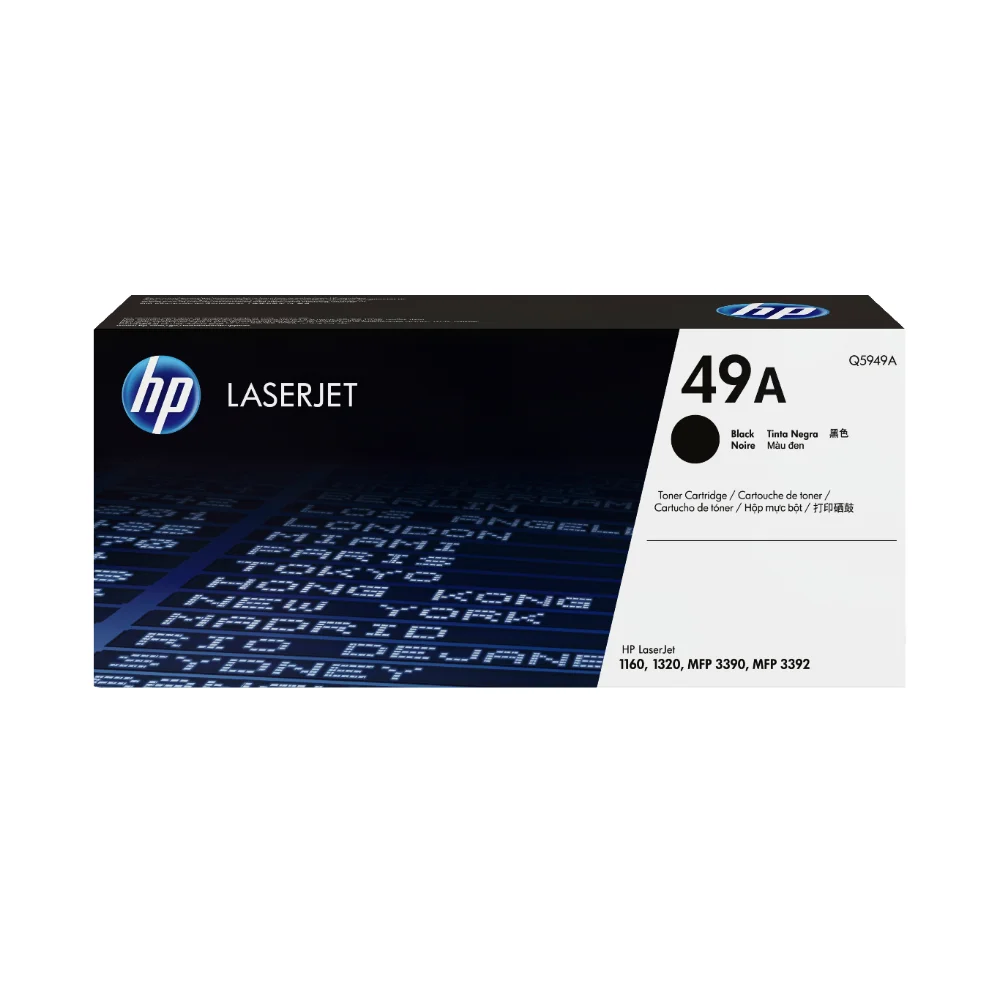 Tóner HP 49A Negro Original Q5949A para HP LaserJet